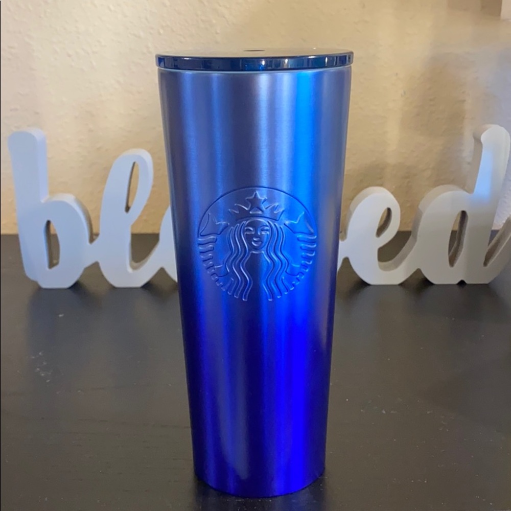Blue Ombré Starbucks 16fl oz. cup